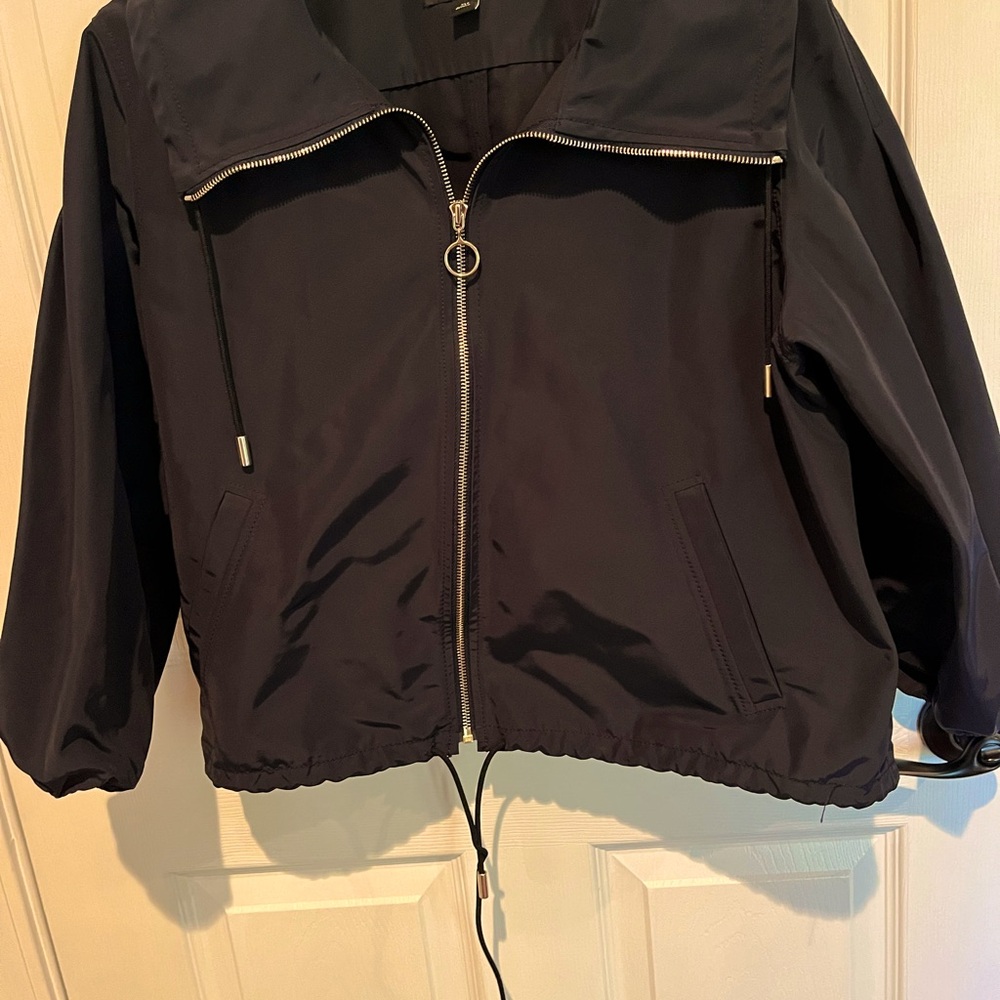 Ann Taylor Cropped Raincoat